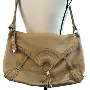 Cole Haan Collection SU06 Large Cream Leather Shoulder Bag